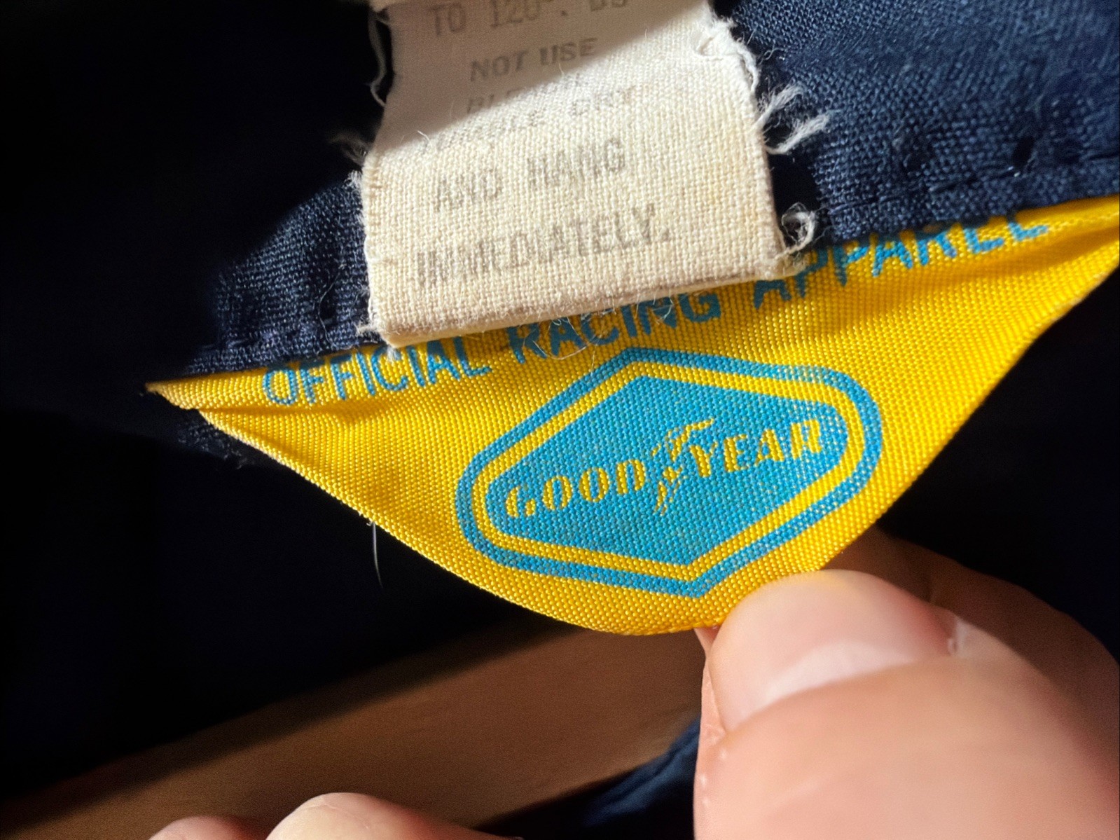 Vintage GENUINE GOODYEAR Official Racing Apparel Jumpsuit HOTROD SPEEDWAY