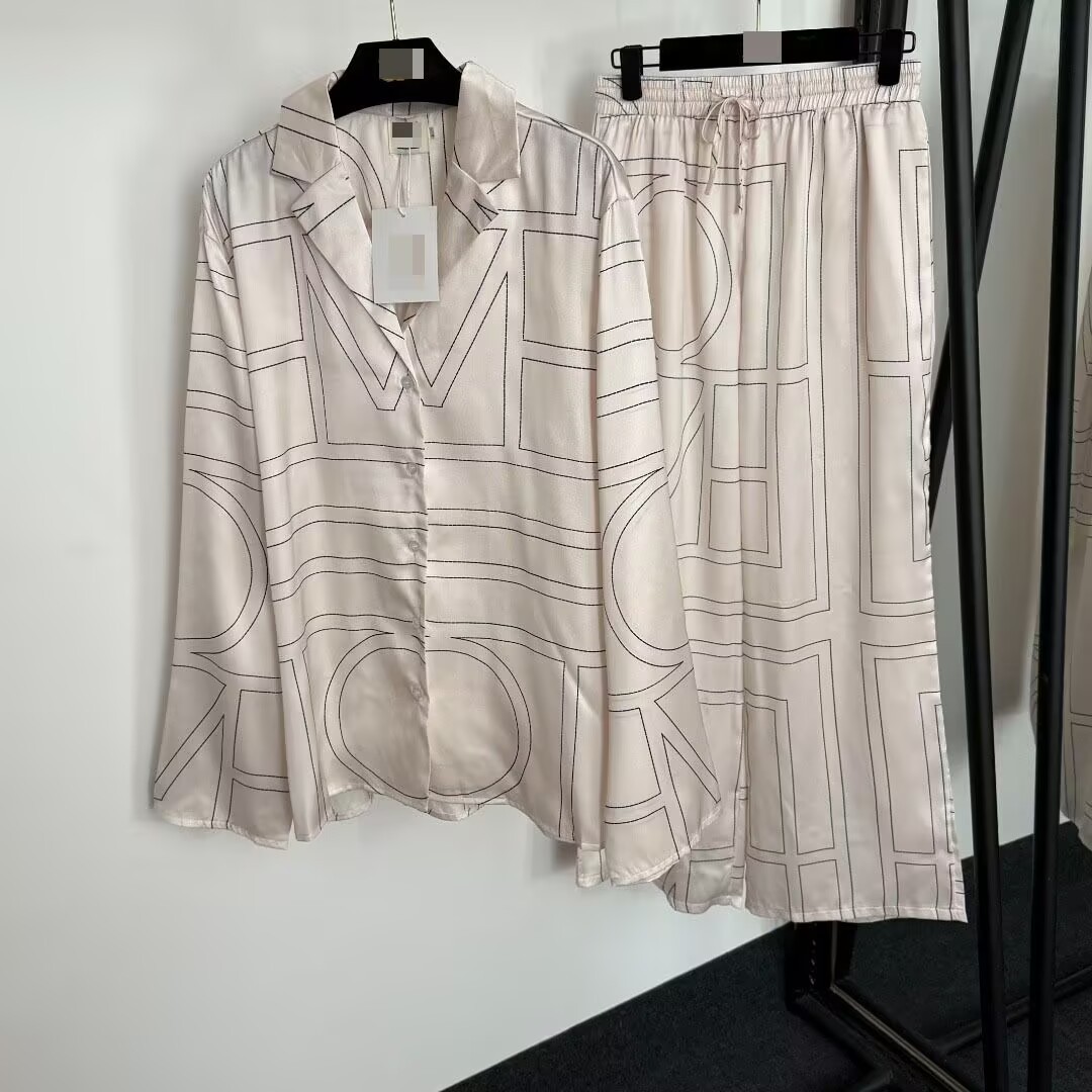 Womens Toteme Classic 19mm Shirt Trousers Suit