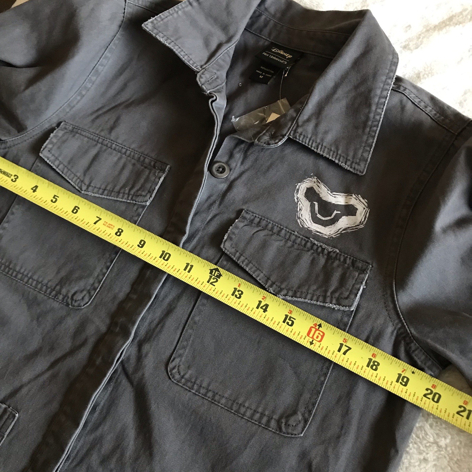 Lion King Jacket Womens Medium Gray Disney Her Universe Remember Who You Are