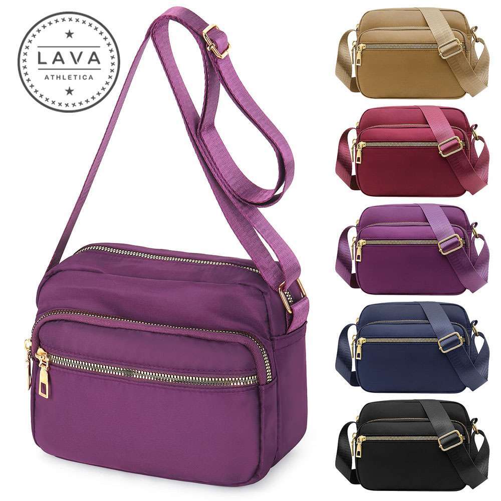 Waterproof Messenger Cross Body Ladies Handbag Shoulder Bag Womens Large Purse