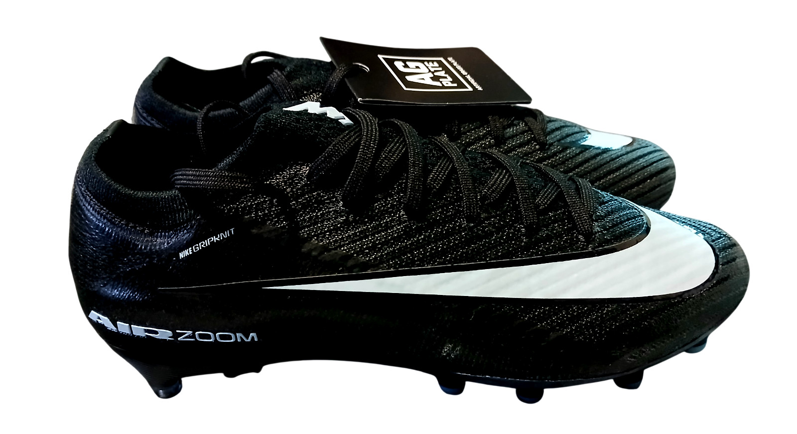 Nike Zoom Vapor 16 Elite AG-Pro Black/Ice Blue FQ8693-001 Men’s Size 6.5,Women 8