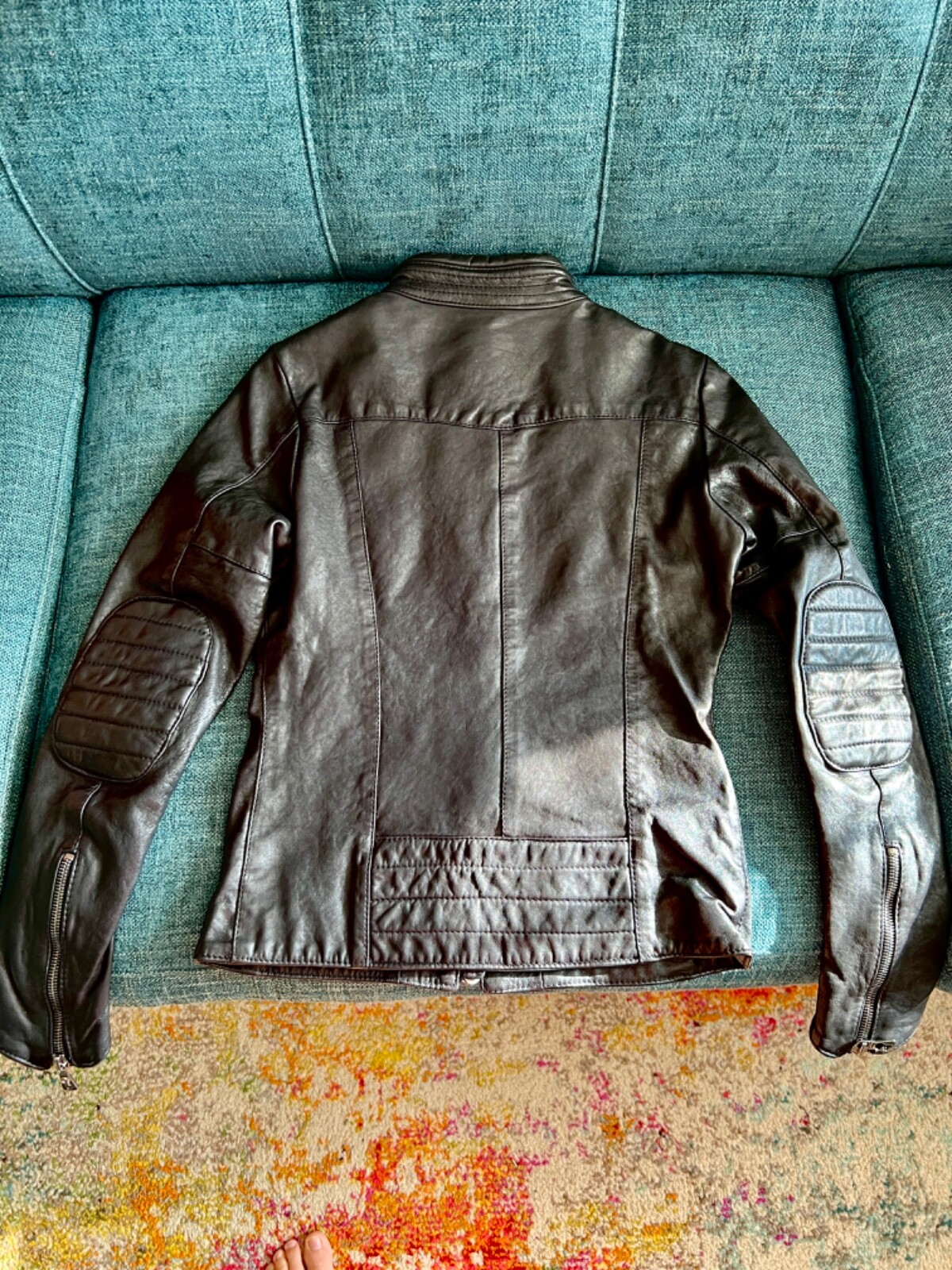 BenHeart Women’s XS Black Leather Jacket