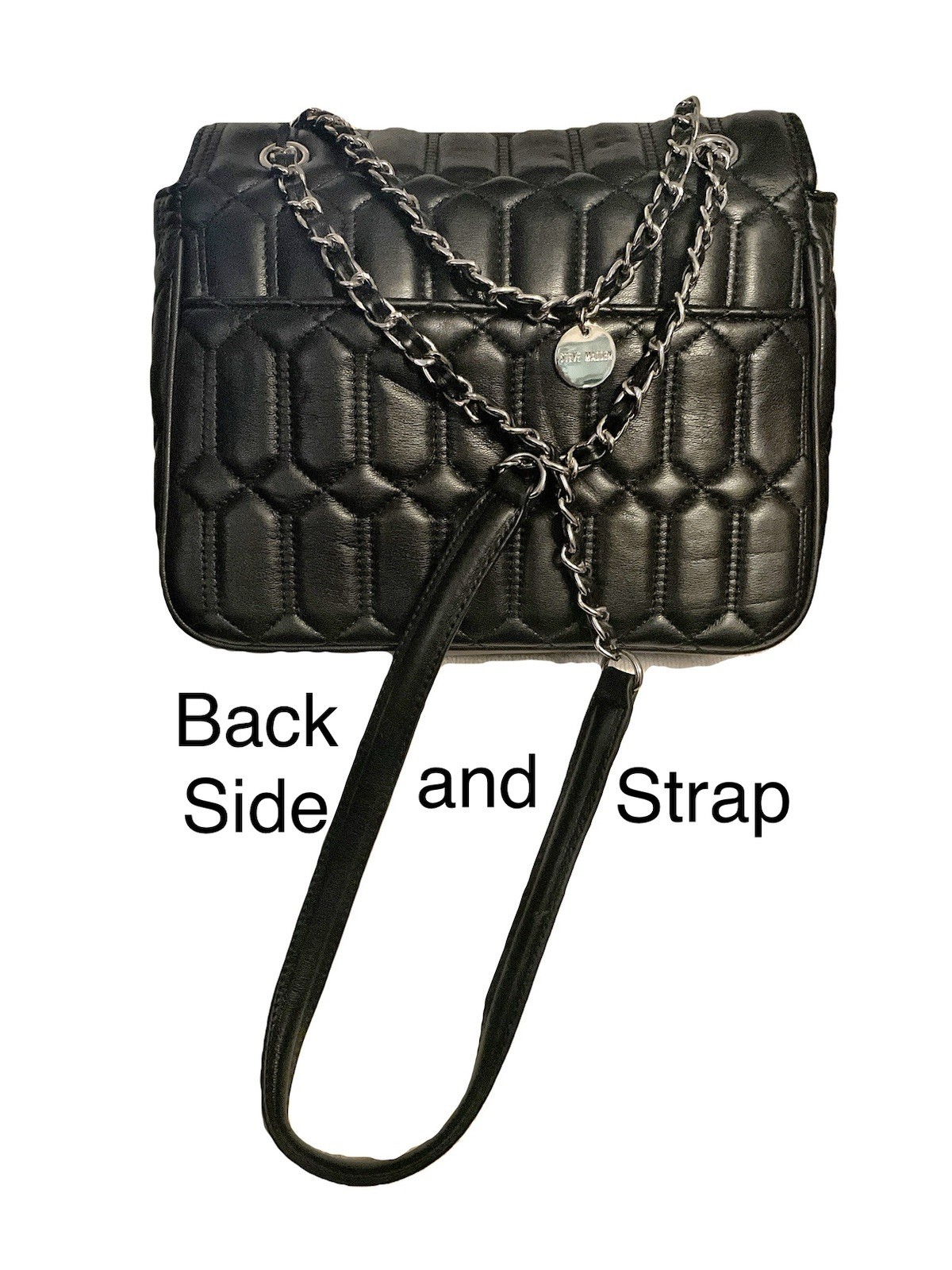 Steve Madden Bniles Crossbody Handbag Black NWT (classic/retired)