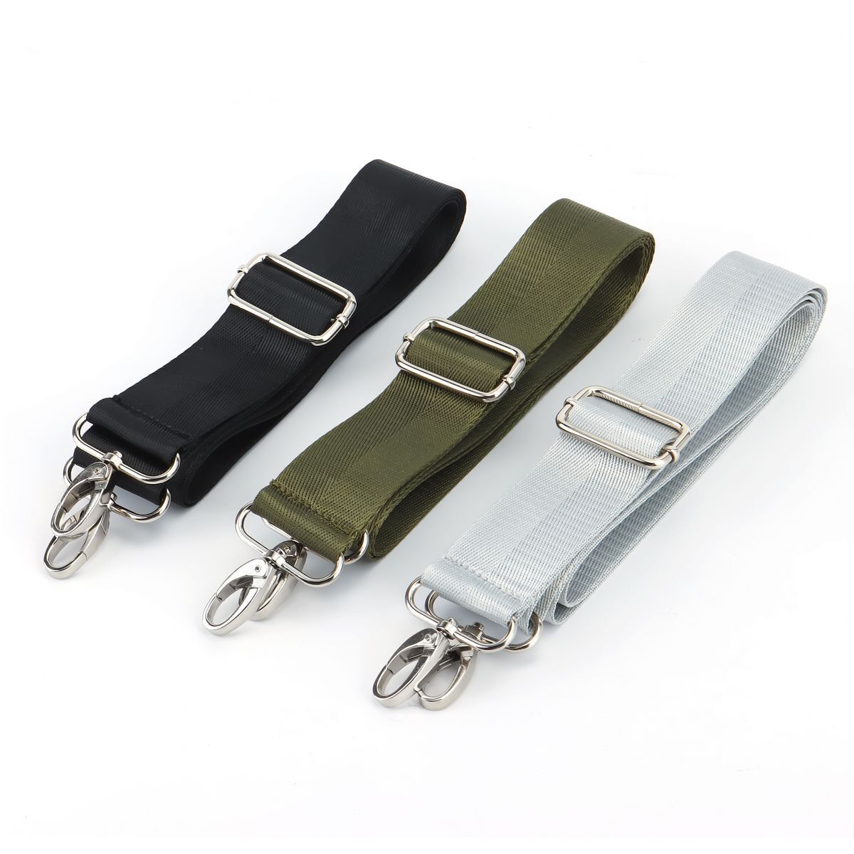 2 Canvas Shoulder Bag Belt Strap Crossbody Adjustable Replacement Handbag Handle