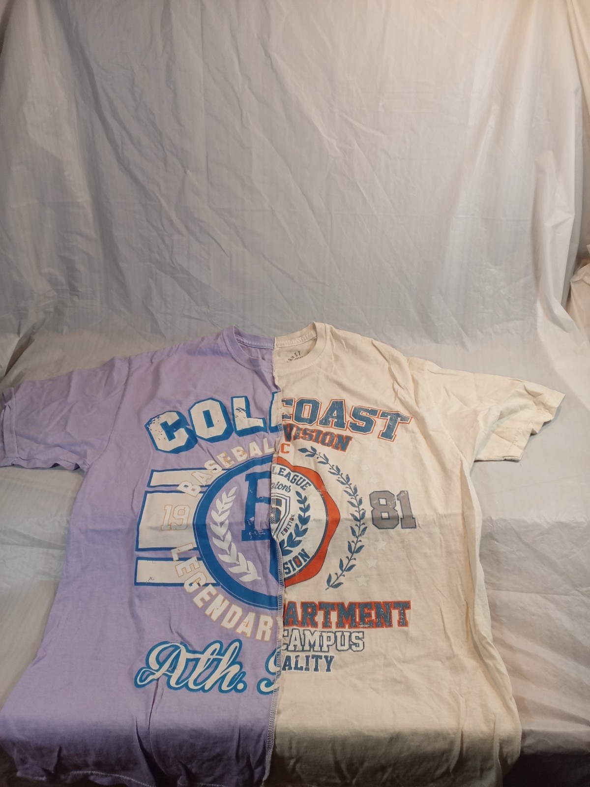 Trust the Universe Split Baseball T Shirt Medium