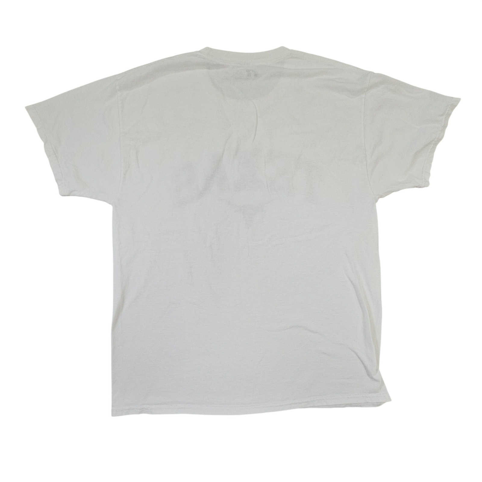 Russell Athletic T-Shirt Men Large White Excellent Texas Longhorns NCAA Graphic