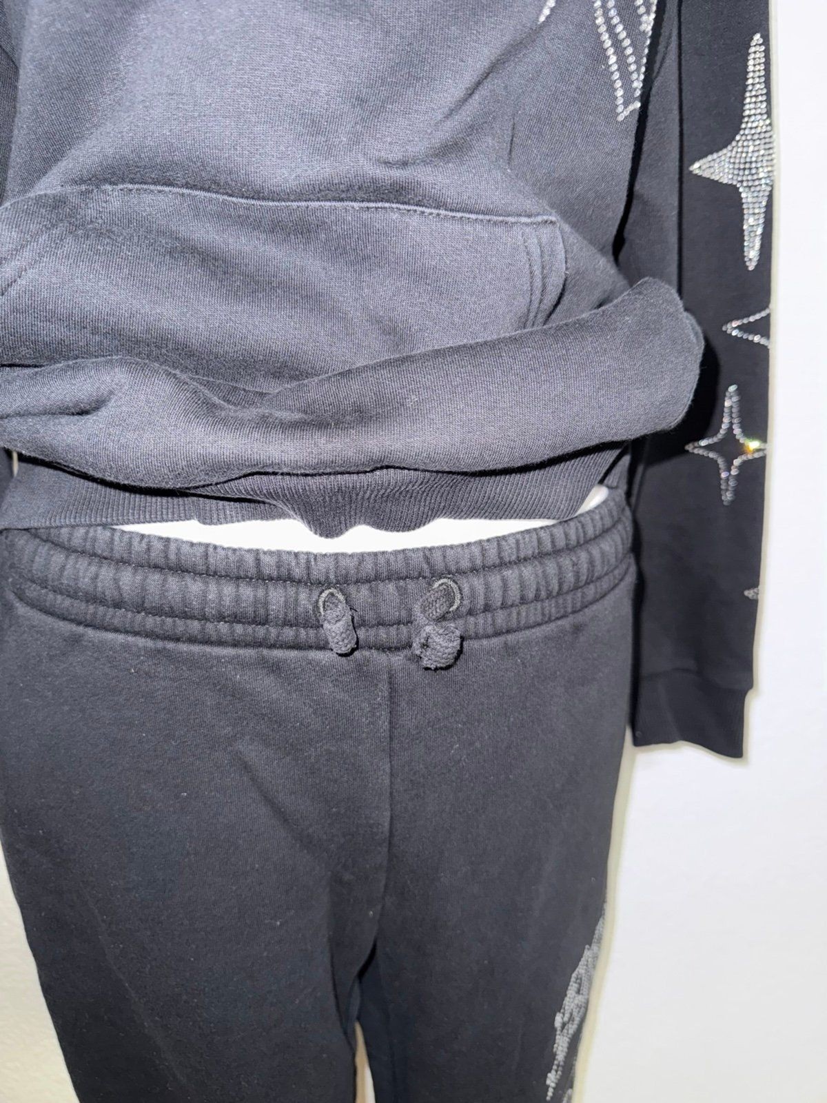 Supply & Demand Kids Rhinestone Tracksuit Set – Size L (12-13)