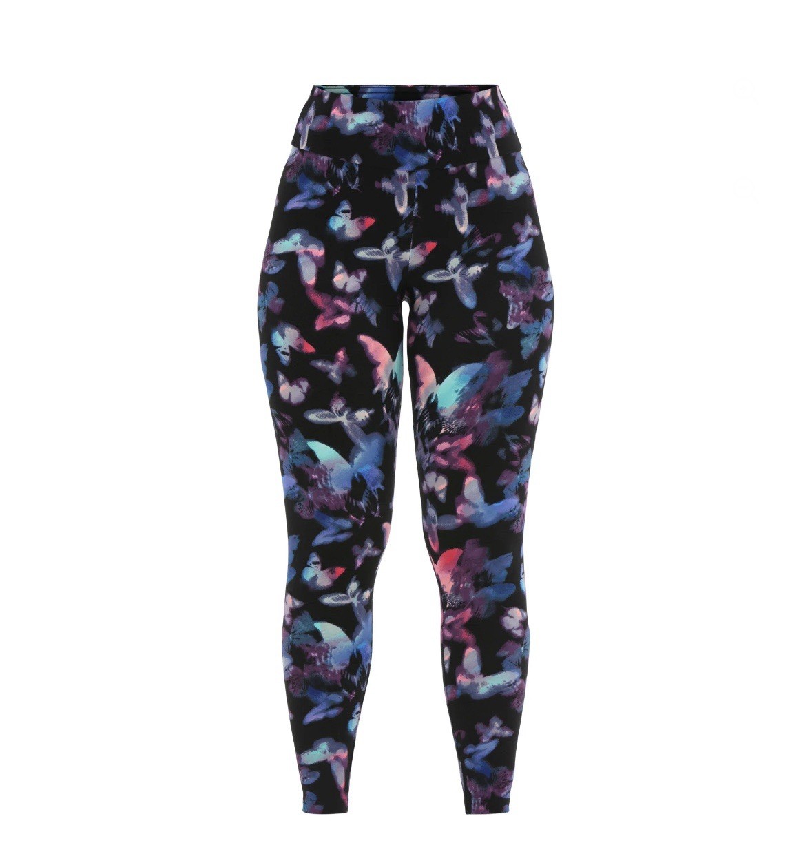 No Boundaries Faux Sueded Ankle Leggings Butterfly Multisize NWT