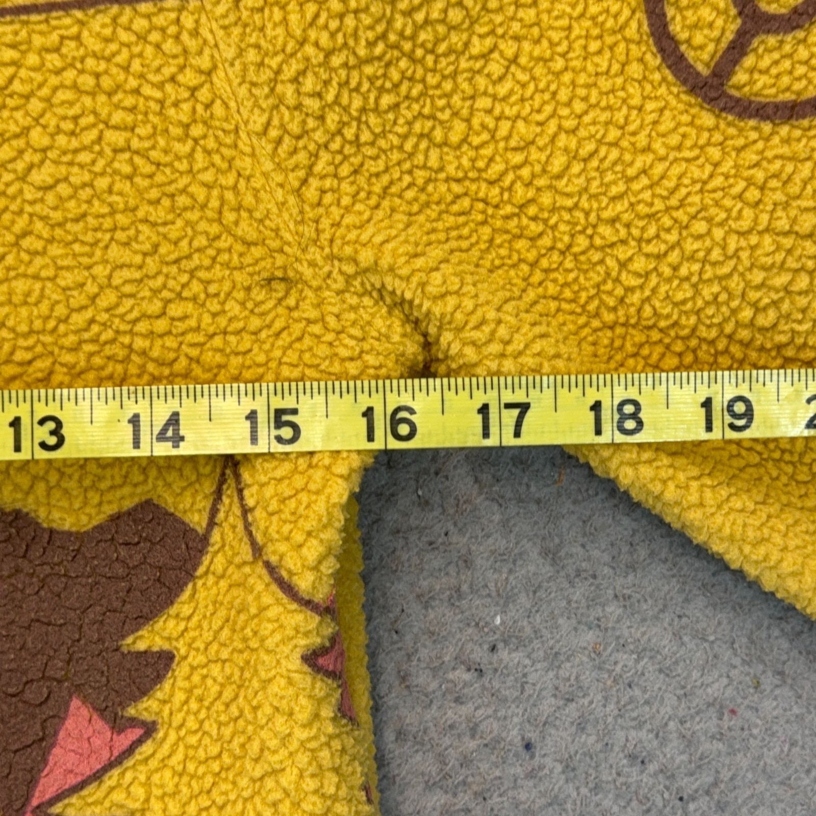 Pokemon 1/4 Zip Fleece Sweater Boys Large 10/12 Yellow Pikachu Pullover Cartoon