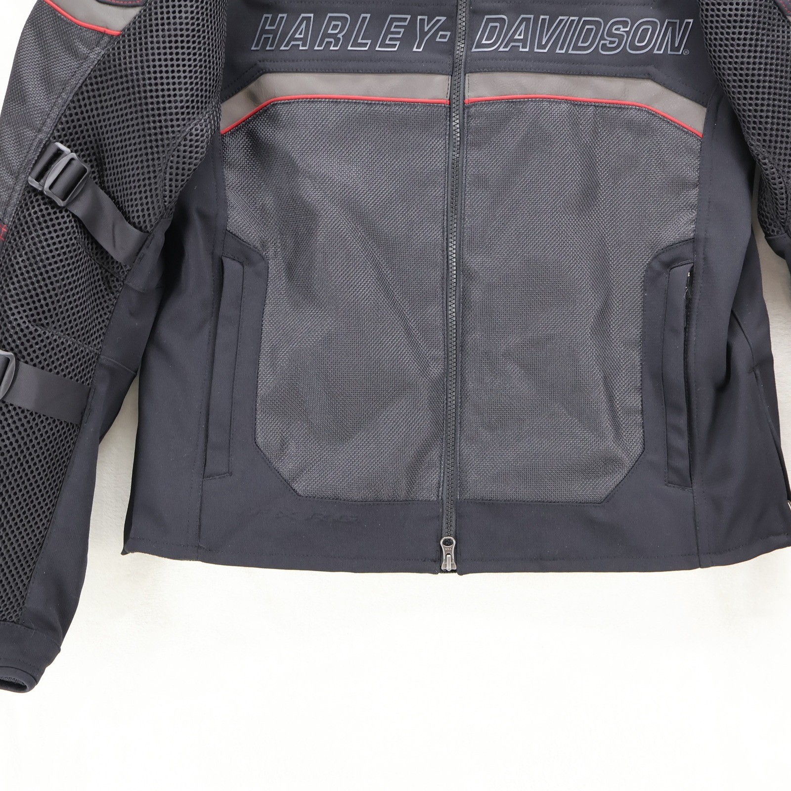 Harley-Davidson FXRG Men Black Mesh Riding Jacket CW19MFJ11152 Large NWT