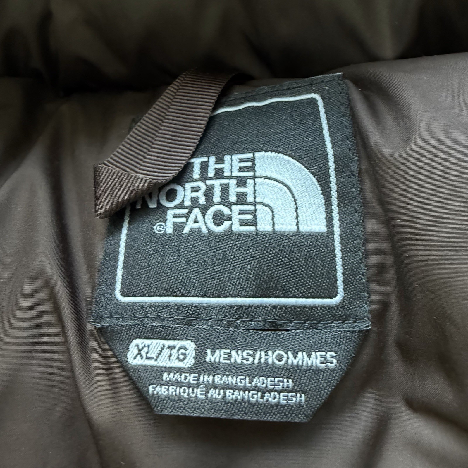 The North Face Jacket Men’s Down 1996 Nuptse Retro 700 Puffer XL Brown Puff