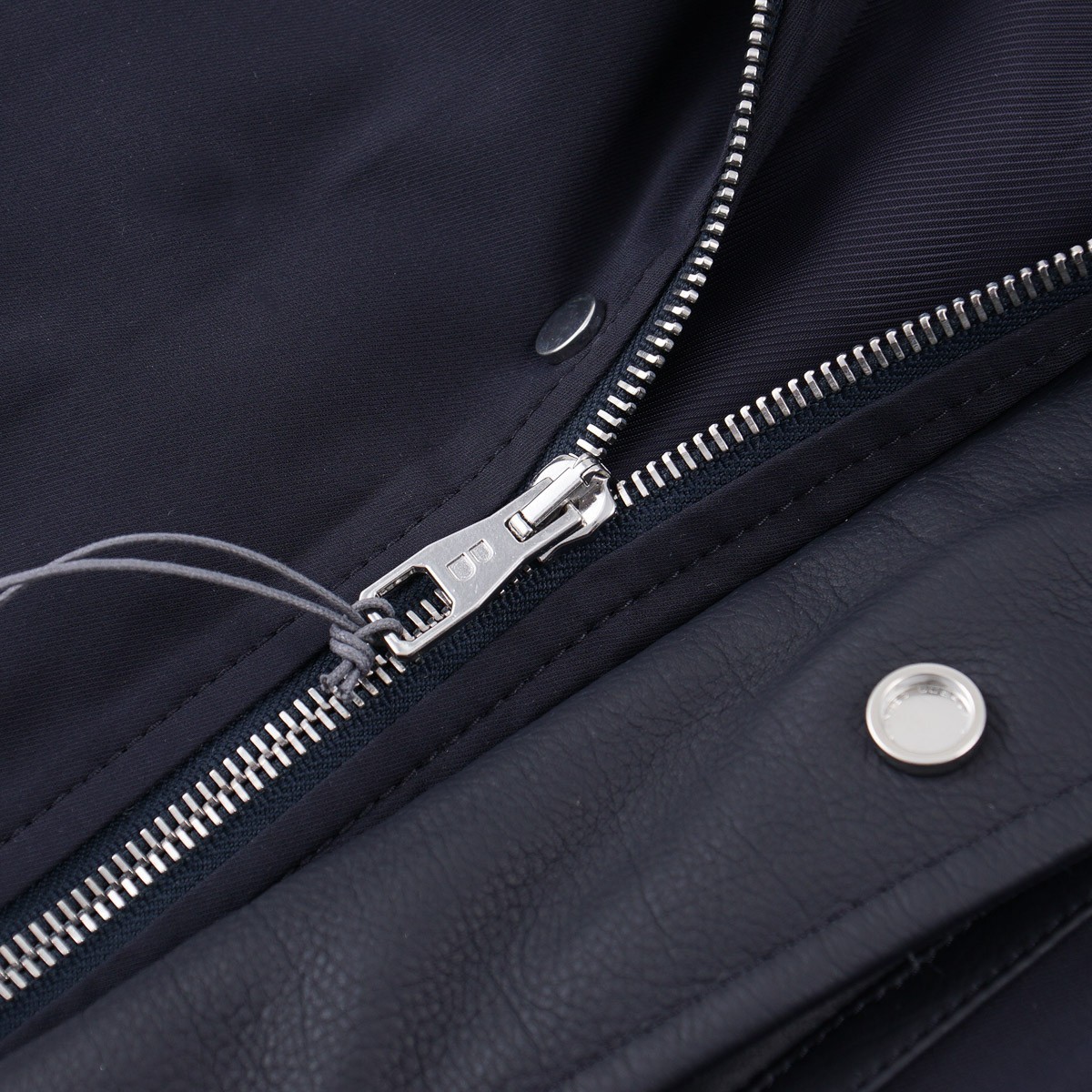 Brett Johnson ‘St. Moritz’ Navy Blue Padded Silk Parka M (Eu 50) NWT Coat