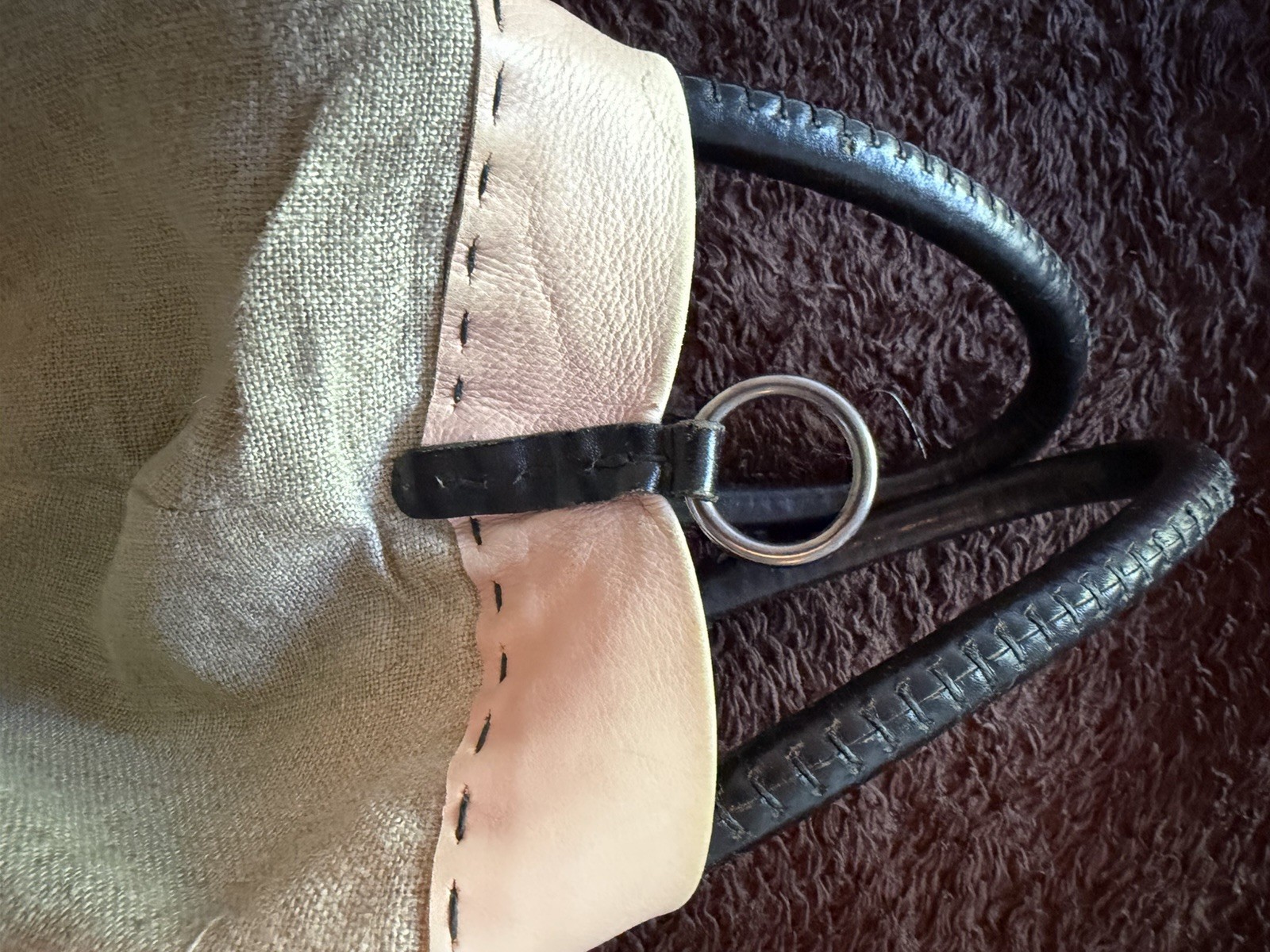 HENRY BEGUELIN Shoulder Bag Light Pink USED