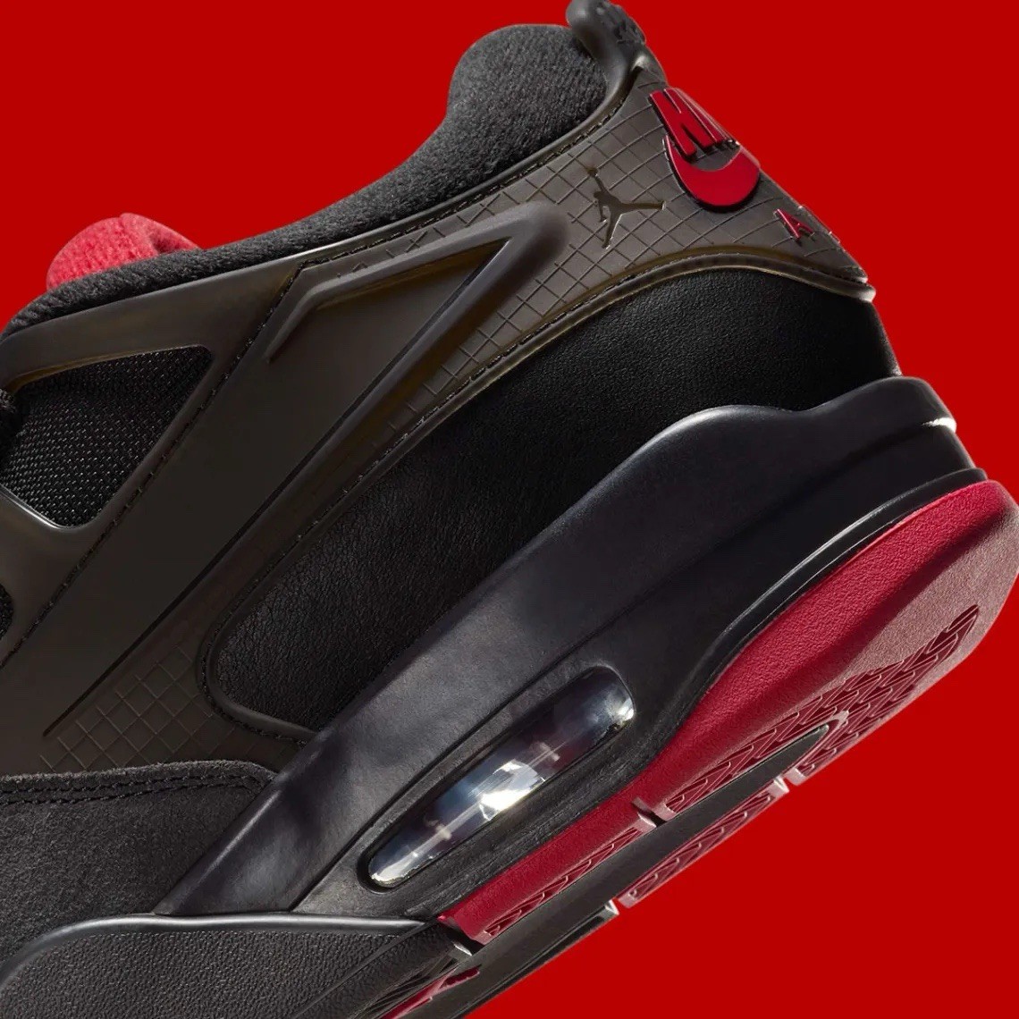 Nike Air Jordan 4 RM RetroBred Black Red FQ7939-060 Men’s Lifestyle Sneakers NEW