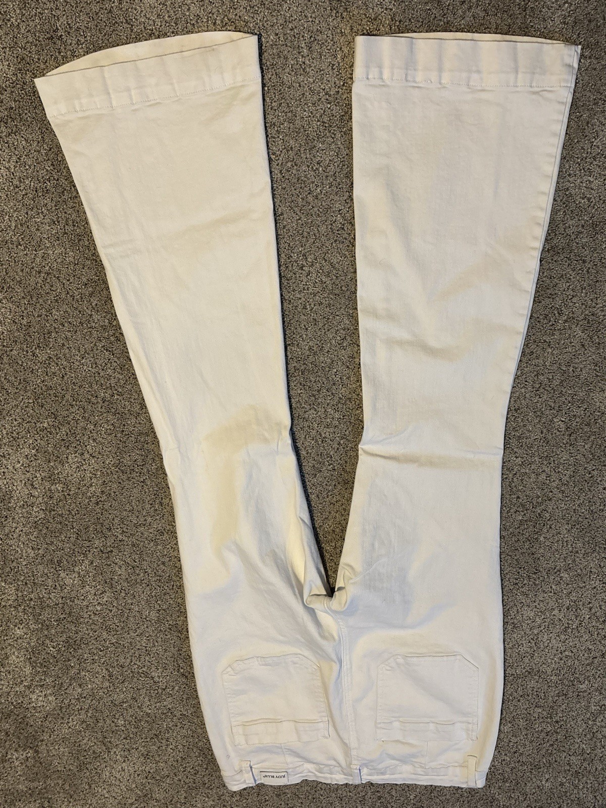 Judy Blue White High Rise Skinny Stretch Denim Jeans Pockets Women 15/32 32″