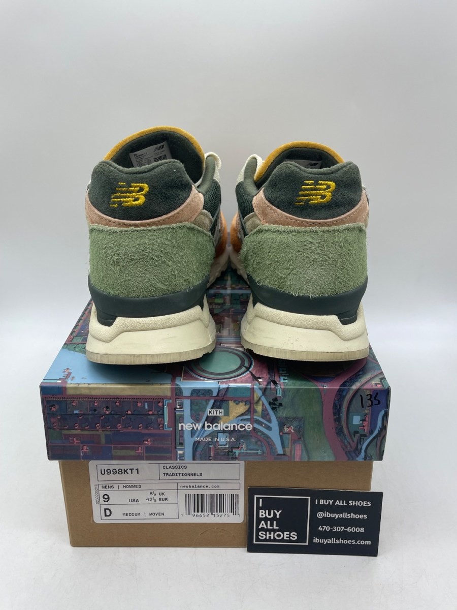 New Balance 998 Ronnie Fieg & Frank Lloyd Wright Foundation Broadacre Cit Size 9