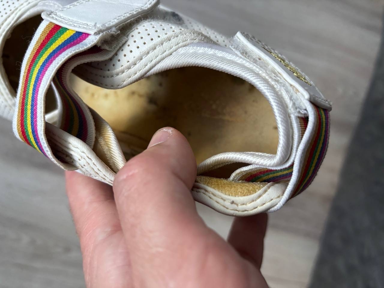 Very rare 2005 leather perforated Nike Air Rift Pride US 5.5 UK 3 22.5 cm