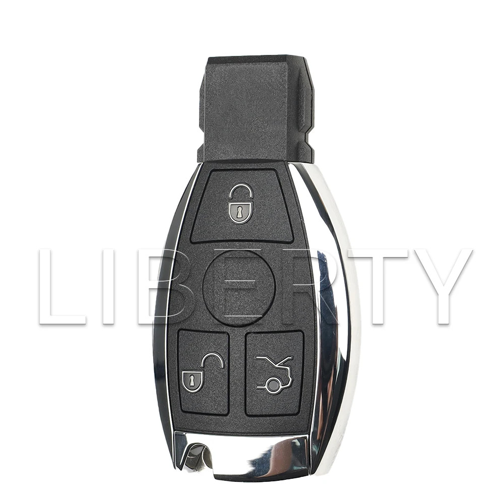 Liberty Smart Remote Car Key Shell Case Replace Blank for for Mercedes Benz