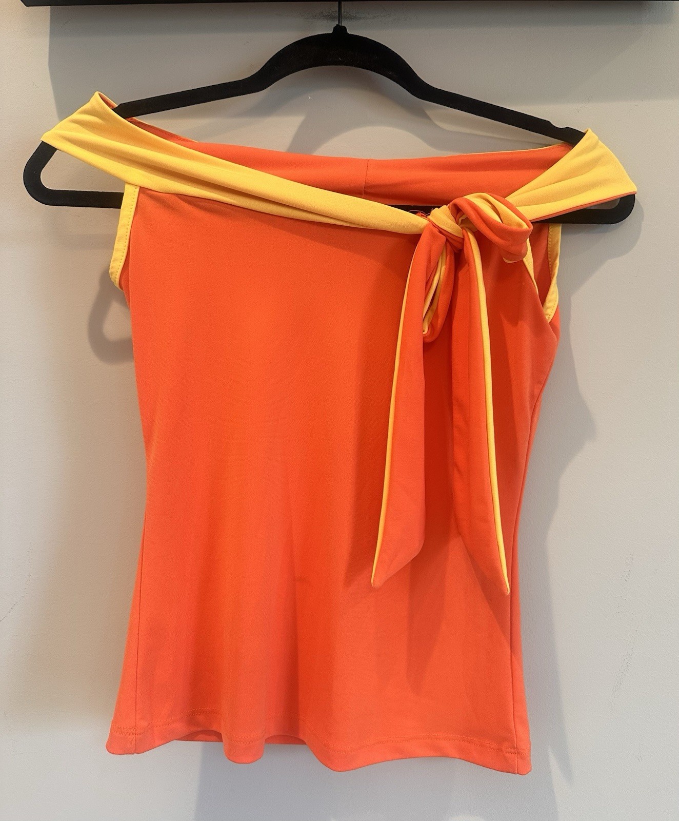 NWOT Off-Shoulder Tie Detail Top, Size S