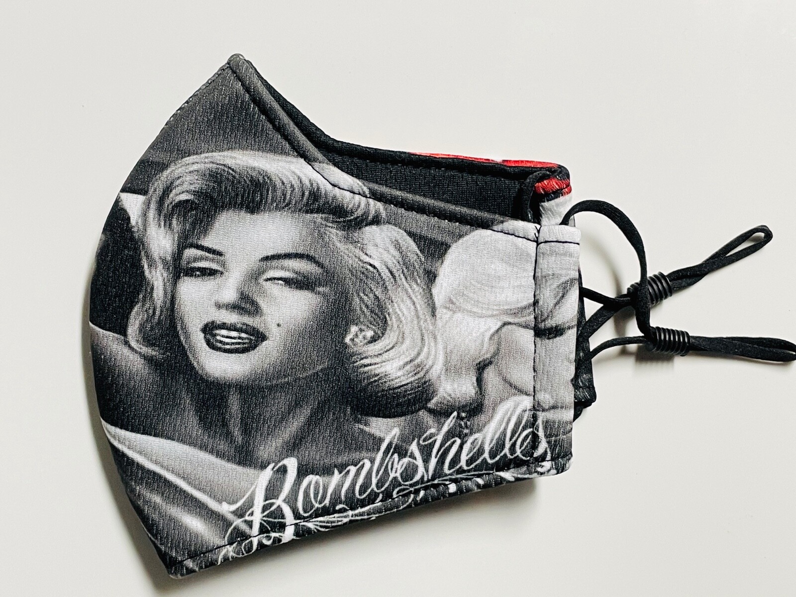 Bombshells Custom Double Printed Face Mask/Cover Free Shipping & Returns US SLR