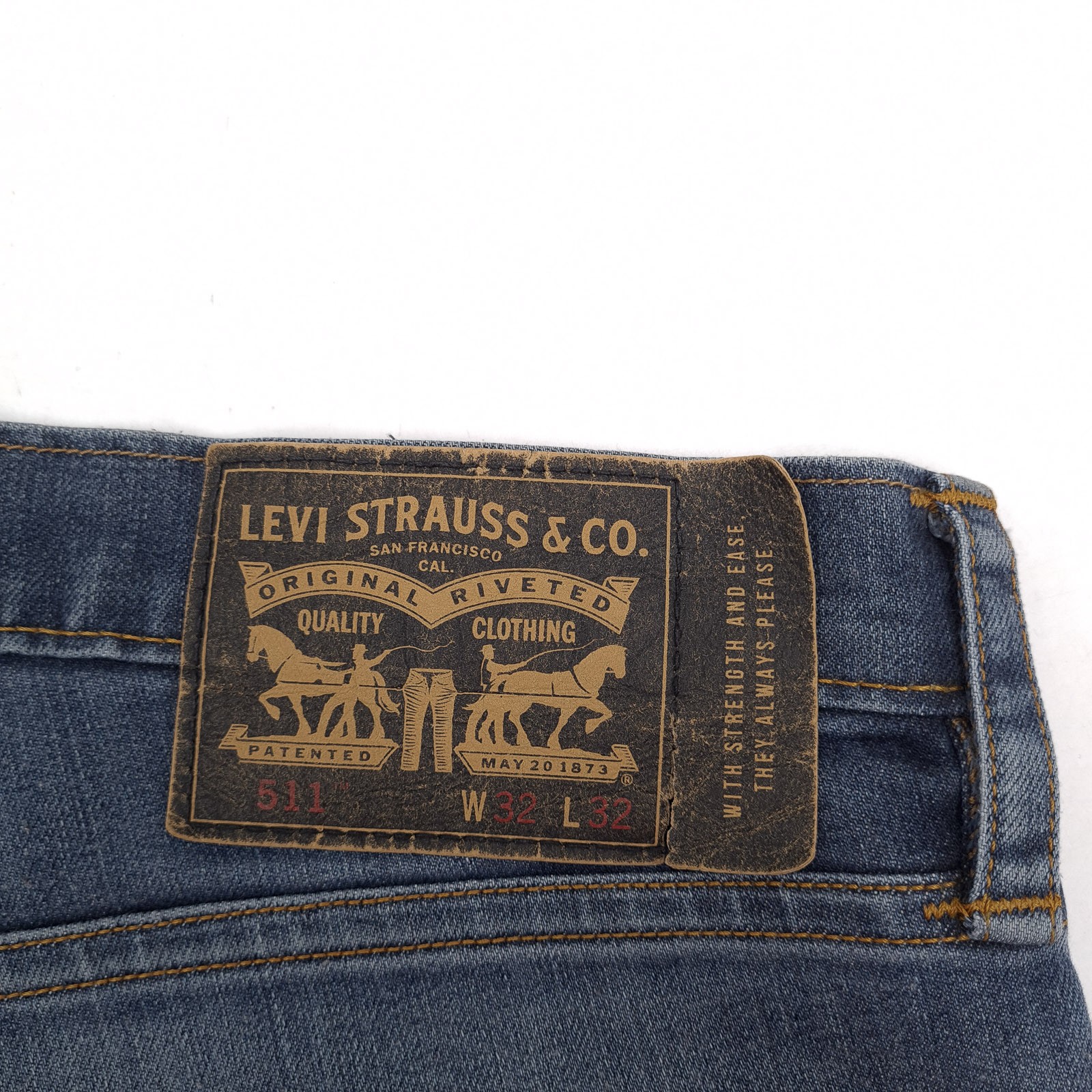 Vintage Levi’s Jeans 511 Men Stretch Slim Straight Ci1 Size W32 L30