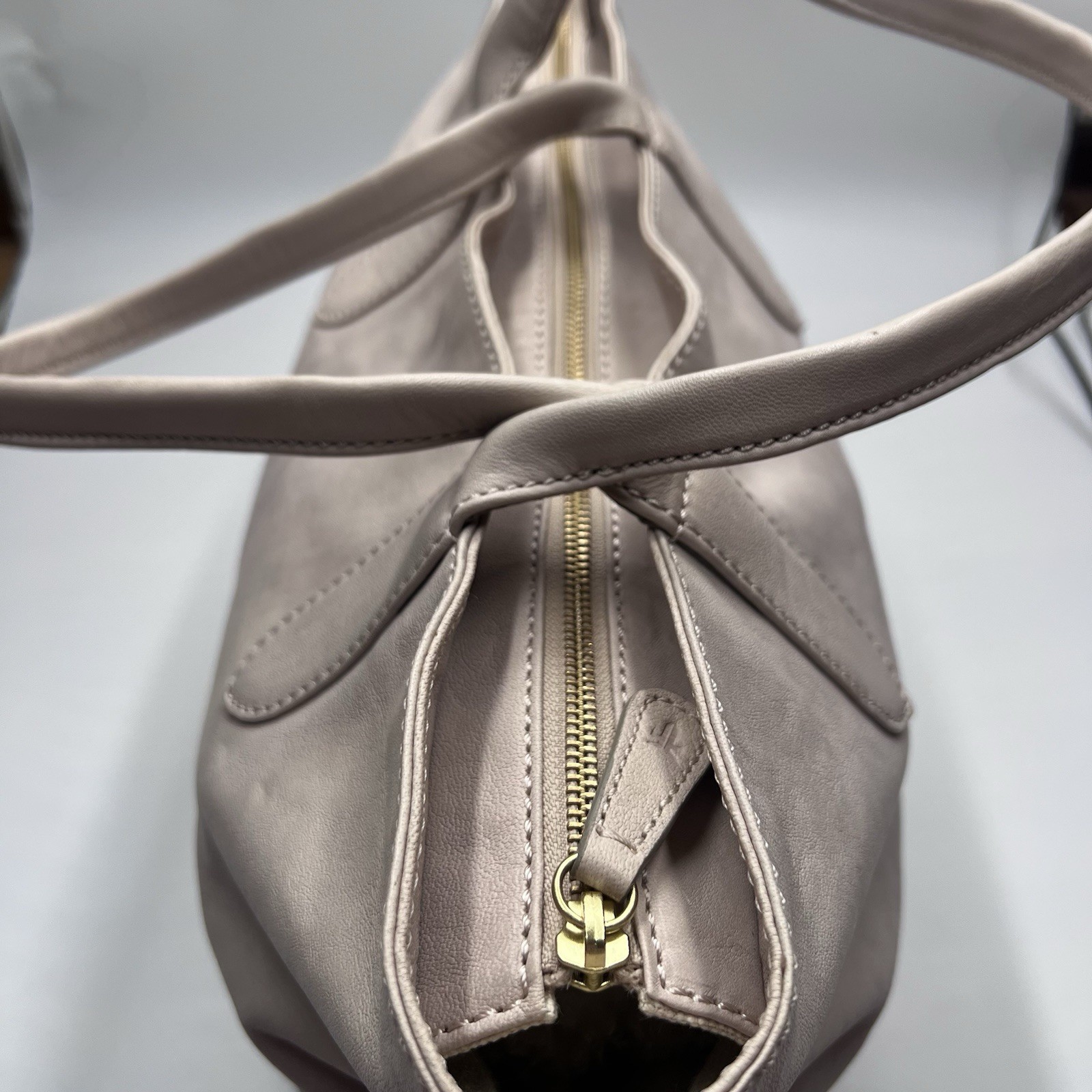 Frye Leather Tote Bag Large Women’s Double Handles Solid Shoulder Handbag