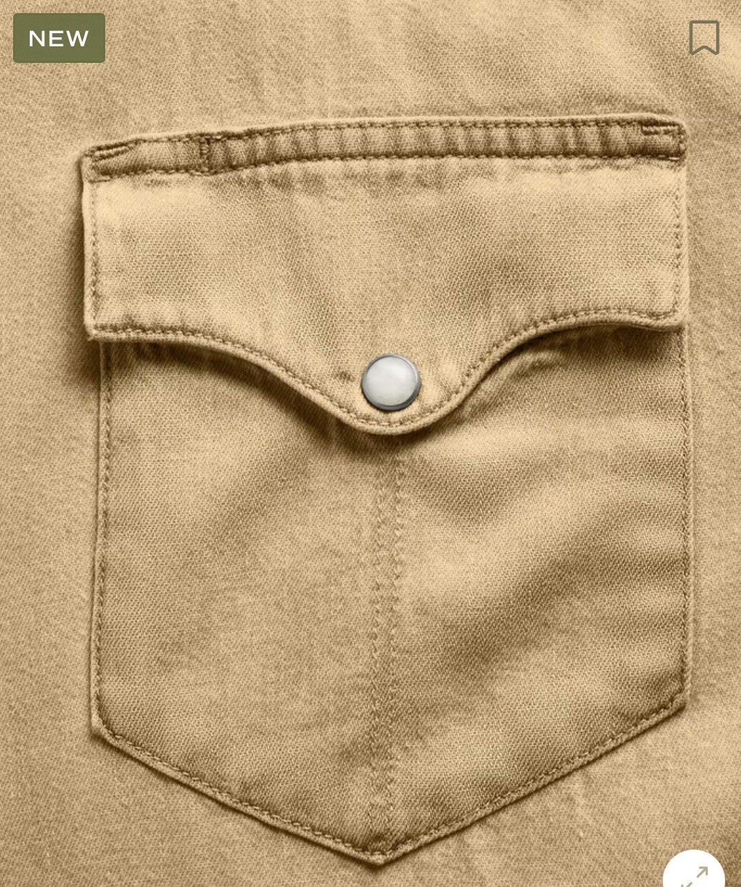 Tecovas Denim Long Sleeve Pearl Snap M $95 NWT