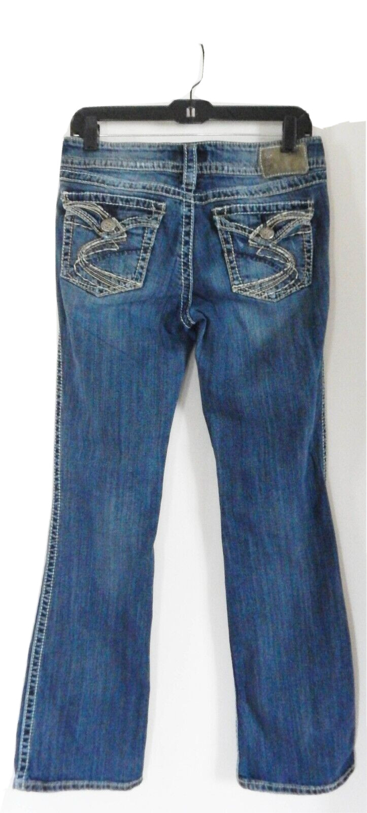 Silver Suki Surplus Women’s Western Glove Works Low Blue Jeans Size W29 X L32