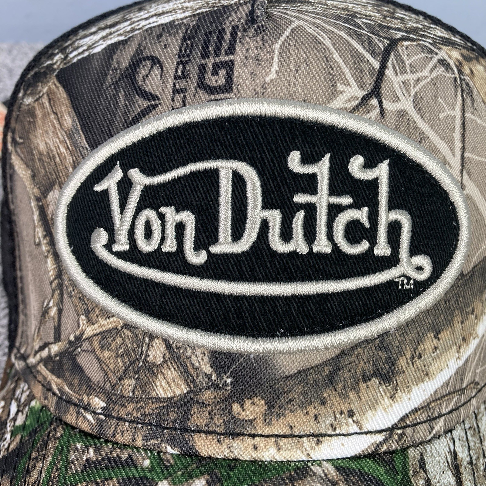 Von Dutch Realtree Edge Trucker Hat Snapback Mesh One Size Adjustable