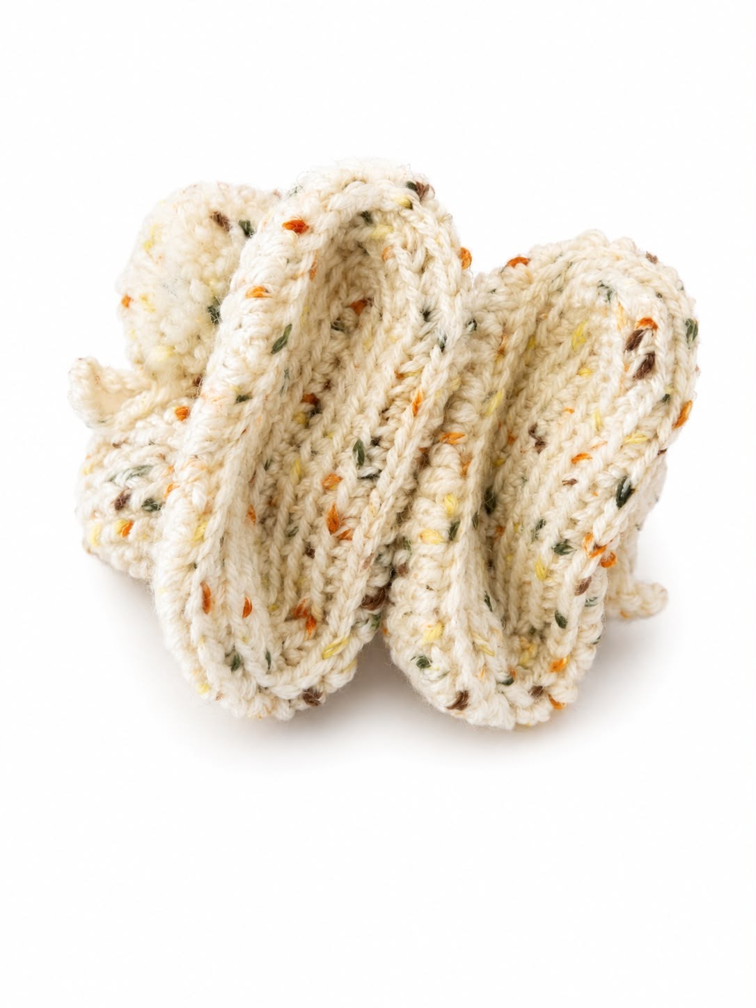 4 Pairs Handmade Baby Booties Crochet Pom Pom Newborn Shoes Gift Set 0-3M