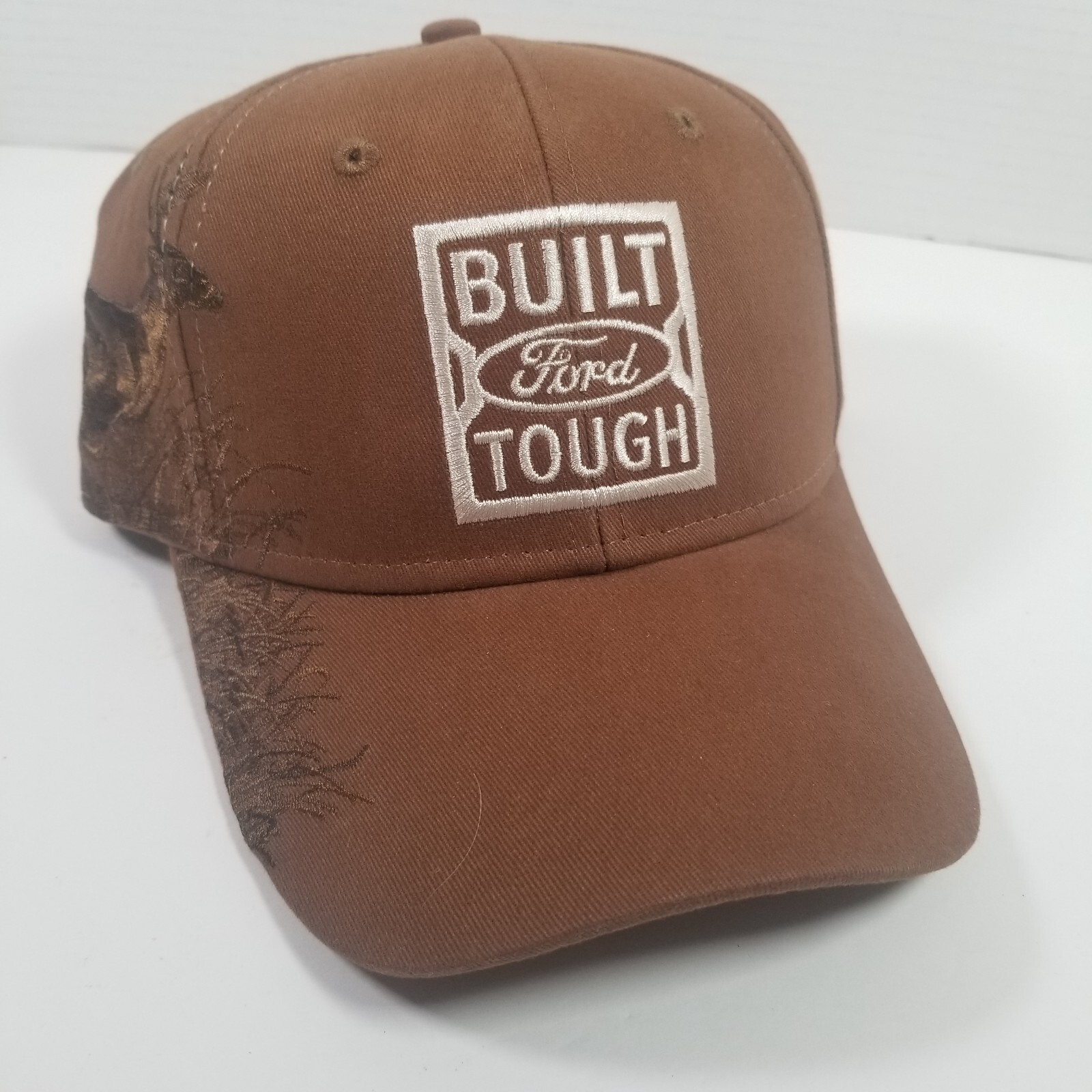 Built Ford Tough NEW Ball Cap Hat Baseball 100% Cotton Dri Duck Deer Wildlife