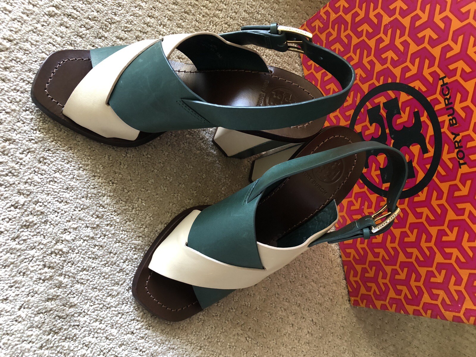 Tory Burch Size 5 Leather 115mm Pump