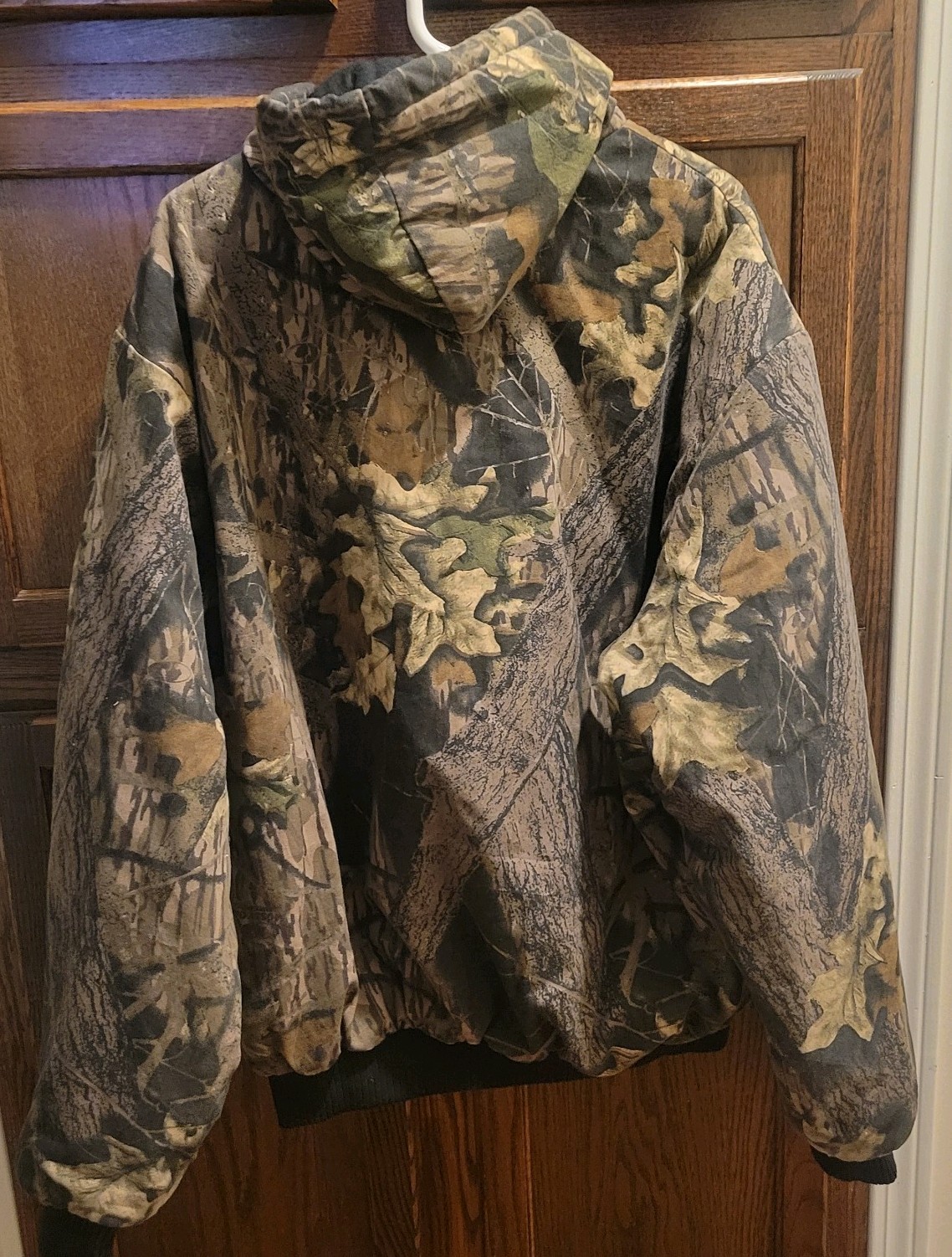 Camoflage Heavy Weight Jacket No Tags Men’s Lined Full Zip (Check Description)