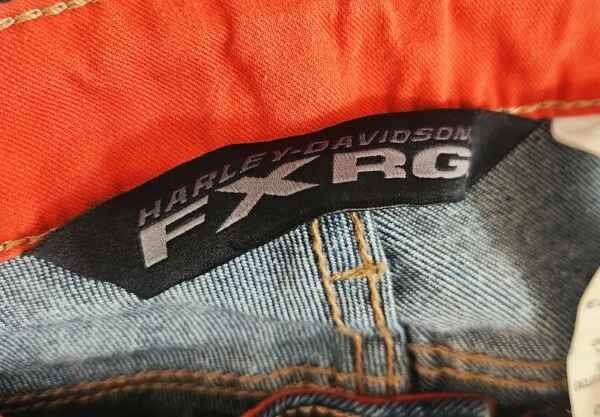Harley Davidson Womens Jeans FXRG Armalith Denim Mid-Rise NWT 30 98268-19VW $295