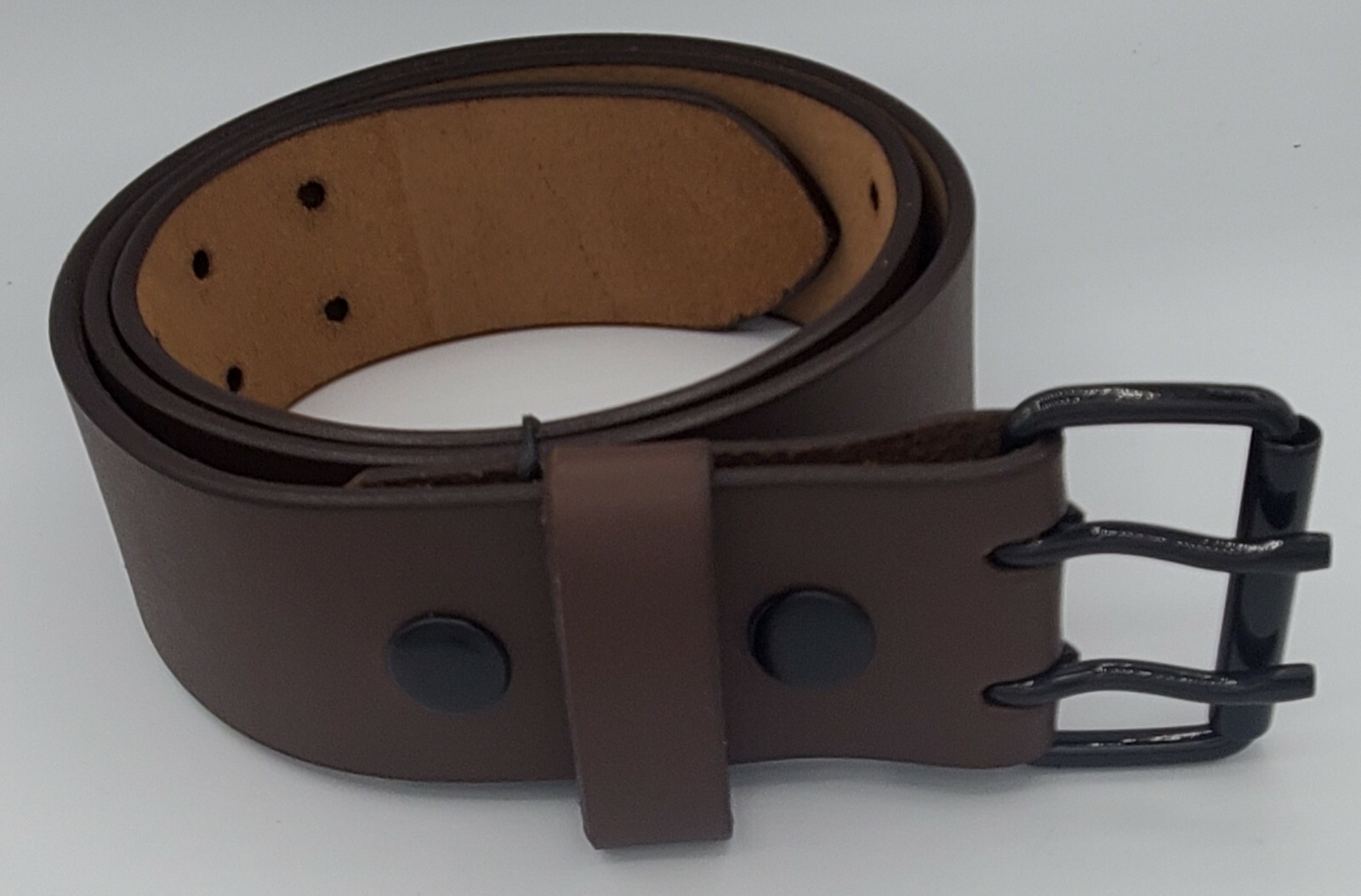Men’s Real/Genuine Bufflo leather Gun Holster CCW Work belt 1.75″ 45mm Width
