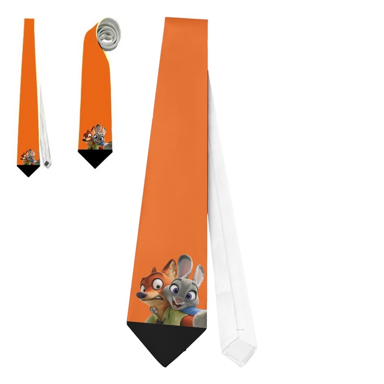 Zootopia Zoo Sloth Bunny Fox Rabbit cosplay necktie