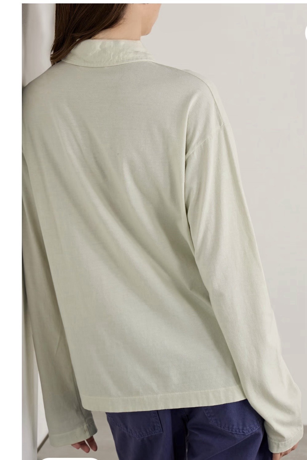 Roddie brushed cotton-jersey polo shirt