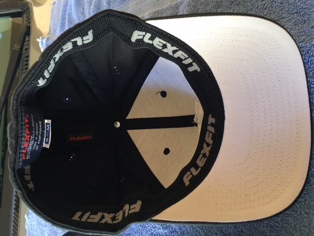 Klipsch Audio Speakers Logo Embroidered Flexfit Ball Cap Black Navy SM-XXL