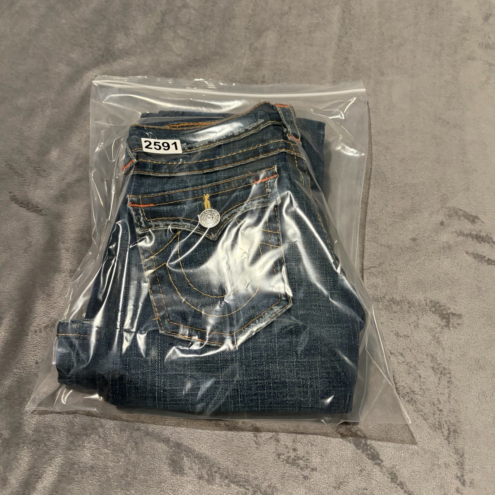True Religion Jeans Girls 14 Billy Bootcut Flap Pocket Designer Denim Y2K