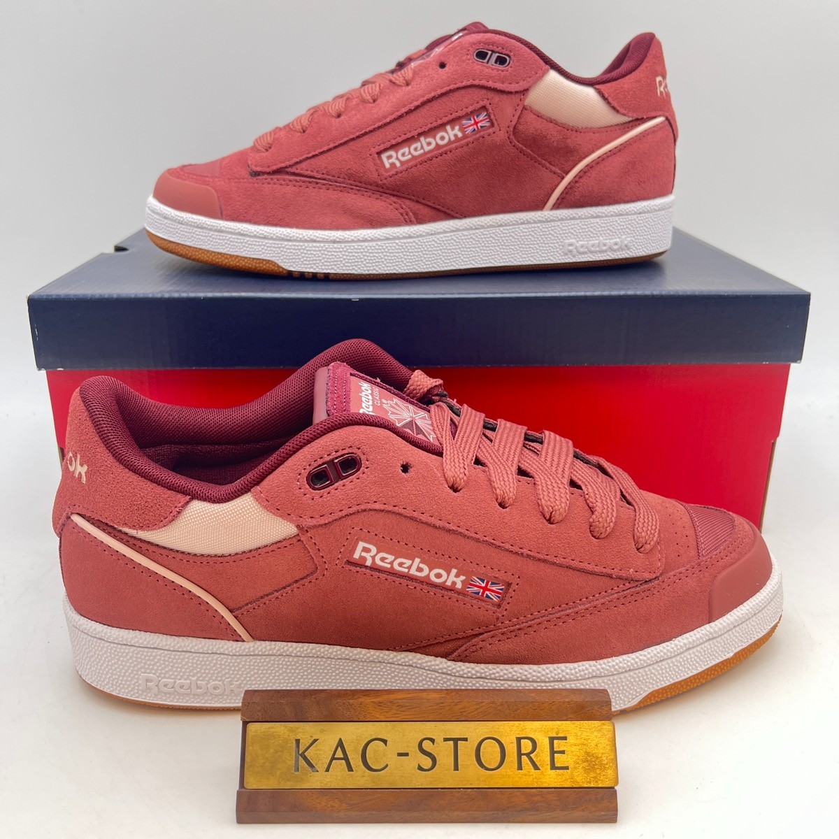 Reebok Club C Bulc Sedona Rose Burgundy 100032969 Men’s Size oki06