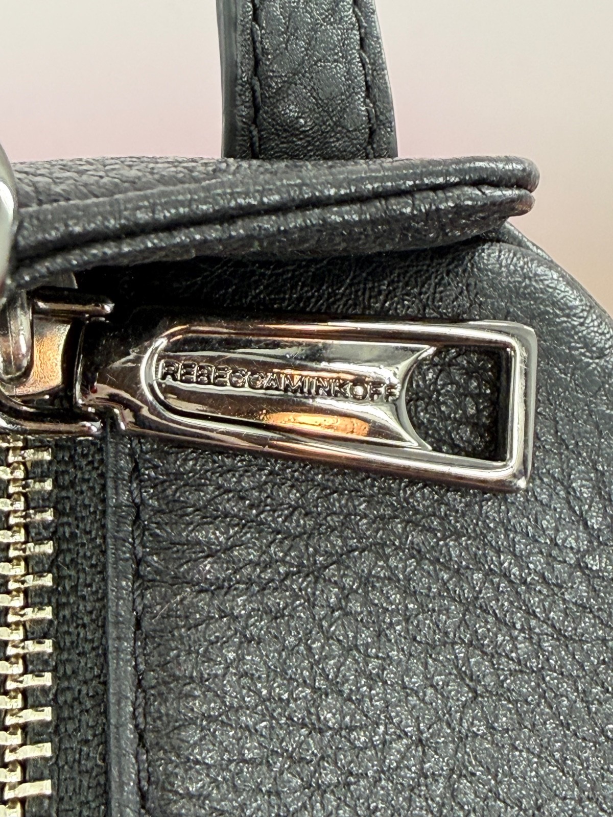 Rebecca Minkoff Pre-loved Julian Convertible 100% Leather Small Black Backpack