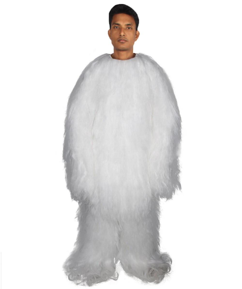 Unisex Hairy Warrior Mountain Bigfoot Yeti Costume | Ape Military Leader HC-1579