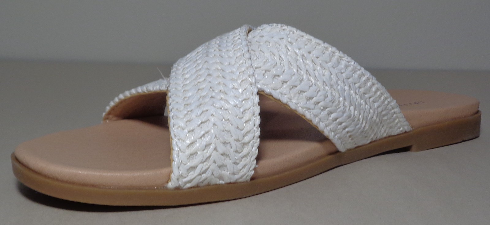 Draper Size 7 M / ALEX / White / Raffia Woven Sandals / New Women’s Shoes
