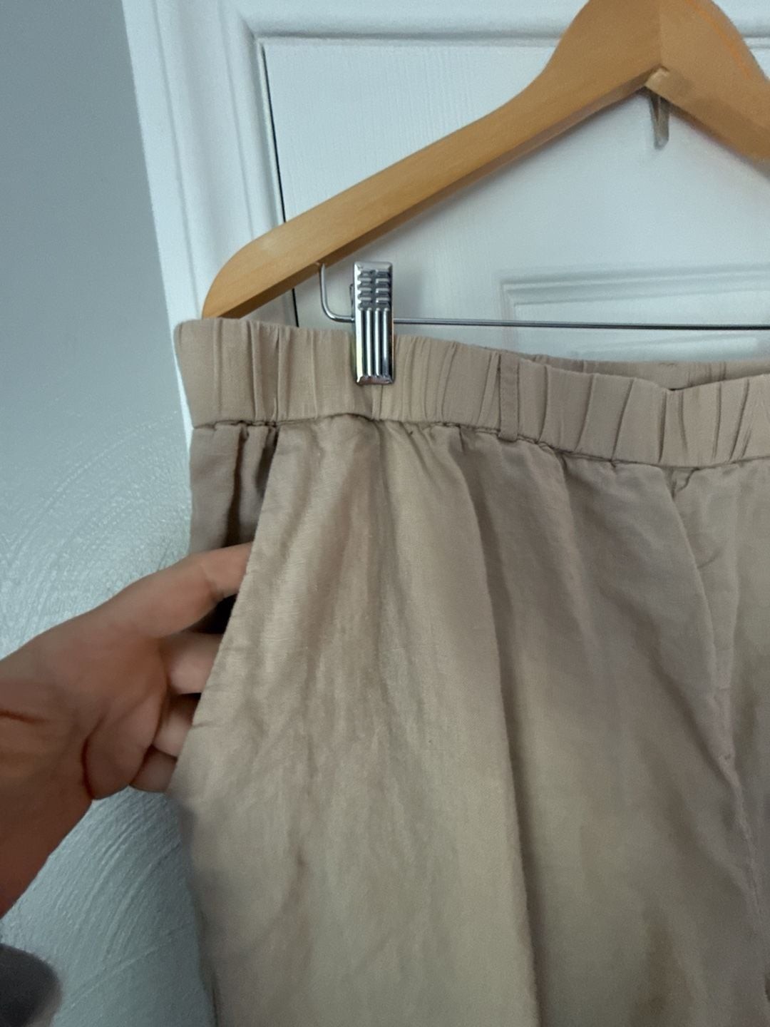 Quince 100% European Linen Pants in Driftwood