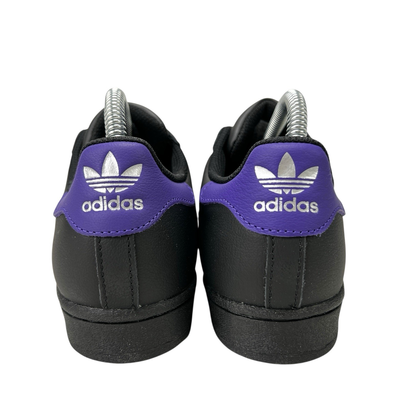 Adidas Superstar Shell Toe Core Black Purple Shoes IE3000 Women’s Sizes 6 – 7.5