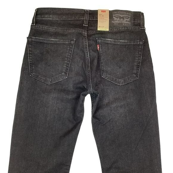 NWT Levi’s Flex 511 Slim Jeans Mens 30 Black