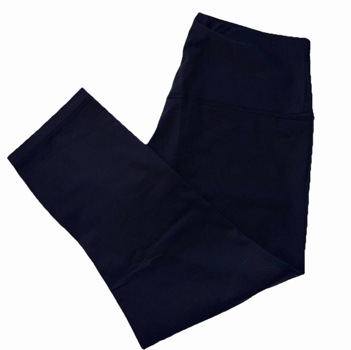 NWT🖤LULULEMON🖤SIZE 12🖤ALIGN HIGH RISE 21” CROP PANT🖤AUTHENTIC🖤BLACK🖤 NULU