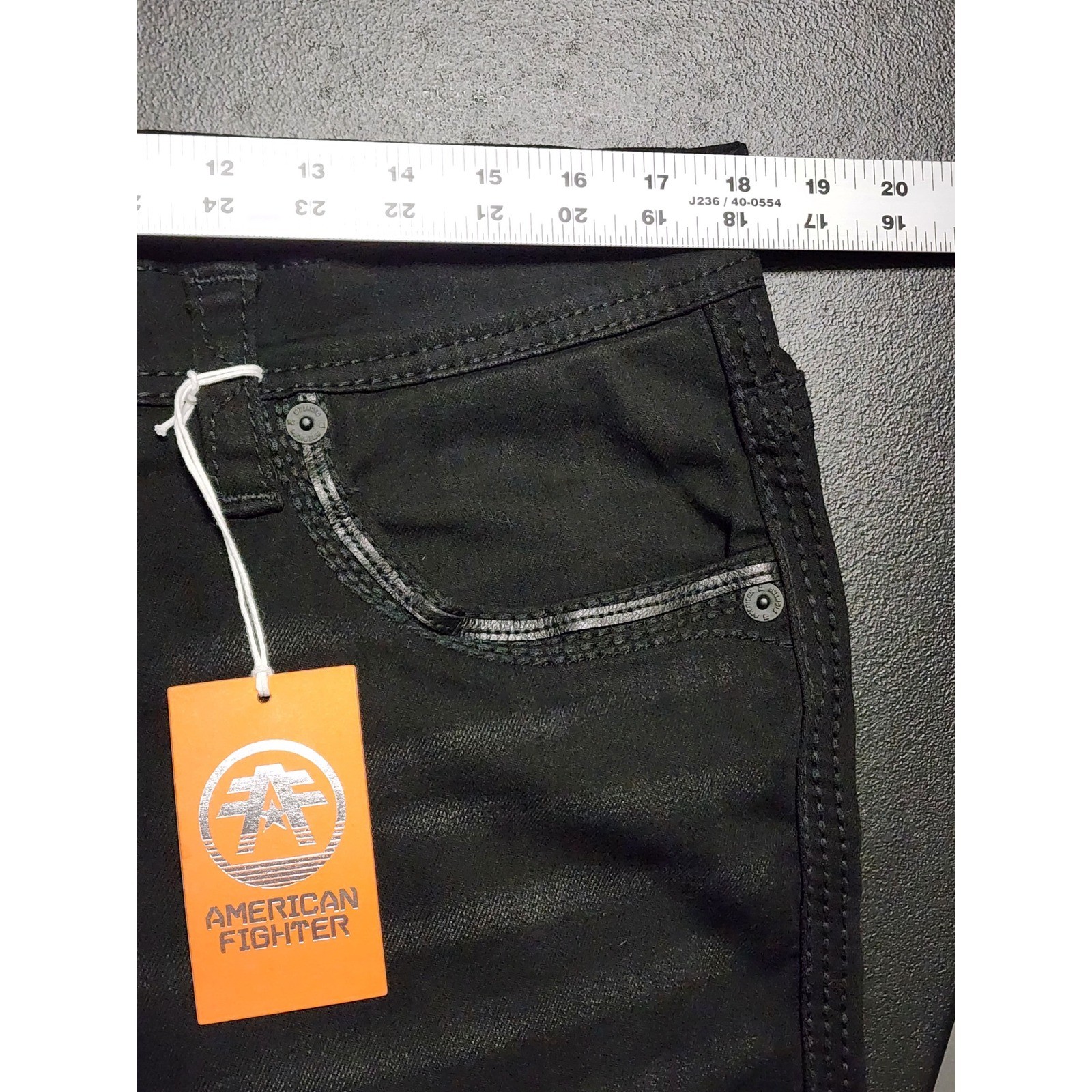 American Fighter Heritage Trent Bootcut Jeans 34×30 Black