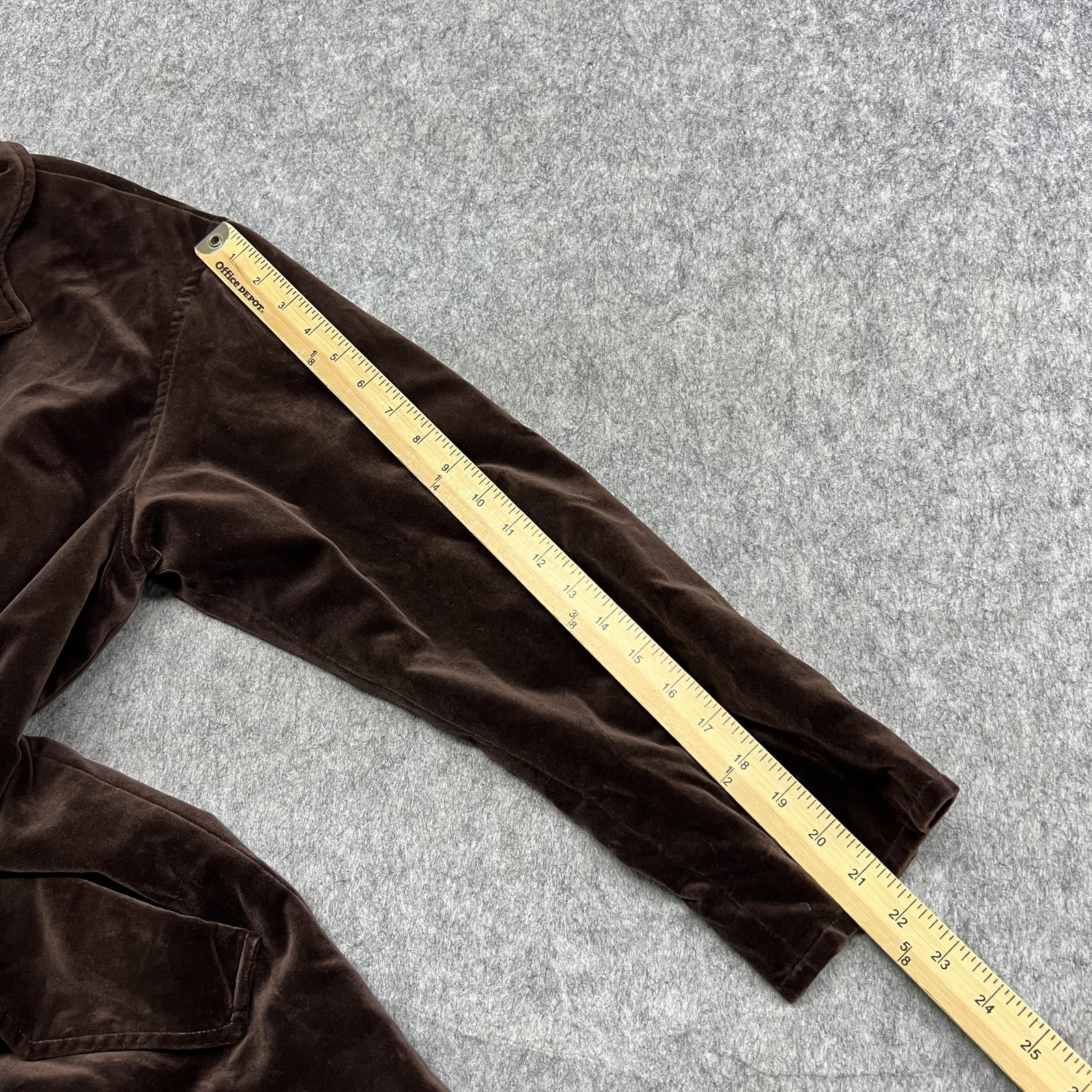 Vintage J Jill Coat Womens S Brown Velvet Toggle Lined Duster Missy Whimsigoth