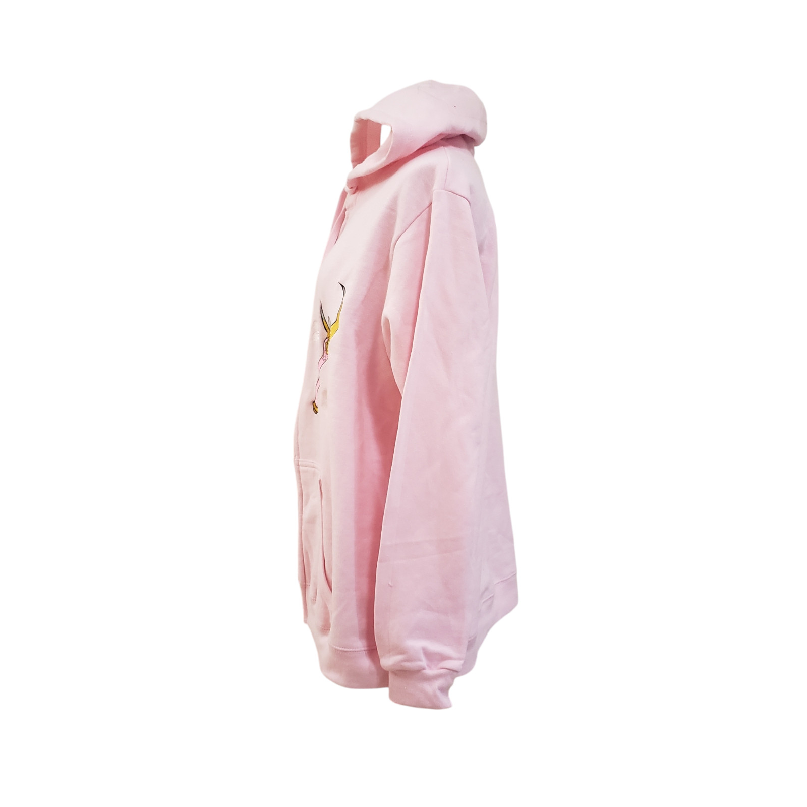 Sailor Moon Crescent Wand Brooch Cherry Blossom Zip Up Hoodie Pink Size XL